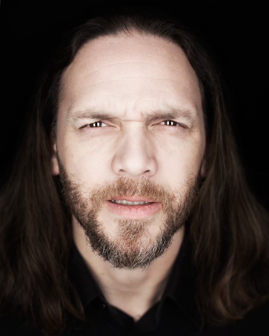 Close up portrait of Vancovuer actor Linley 