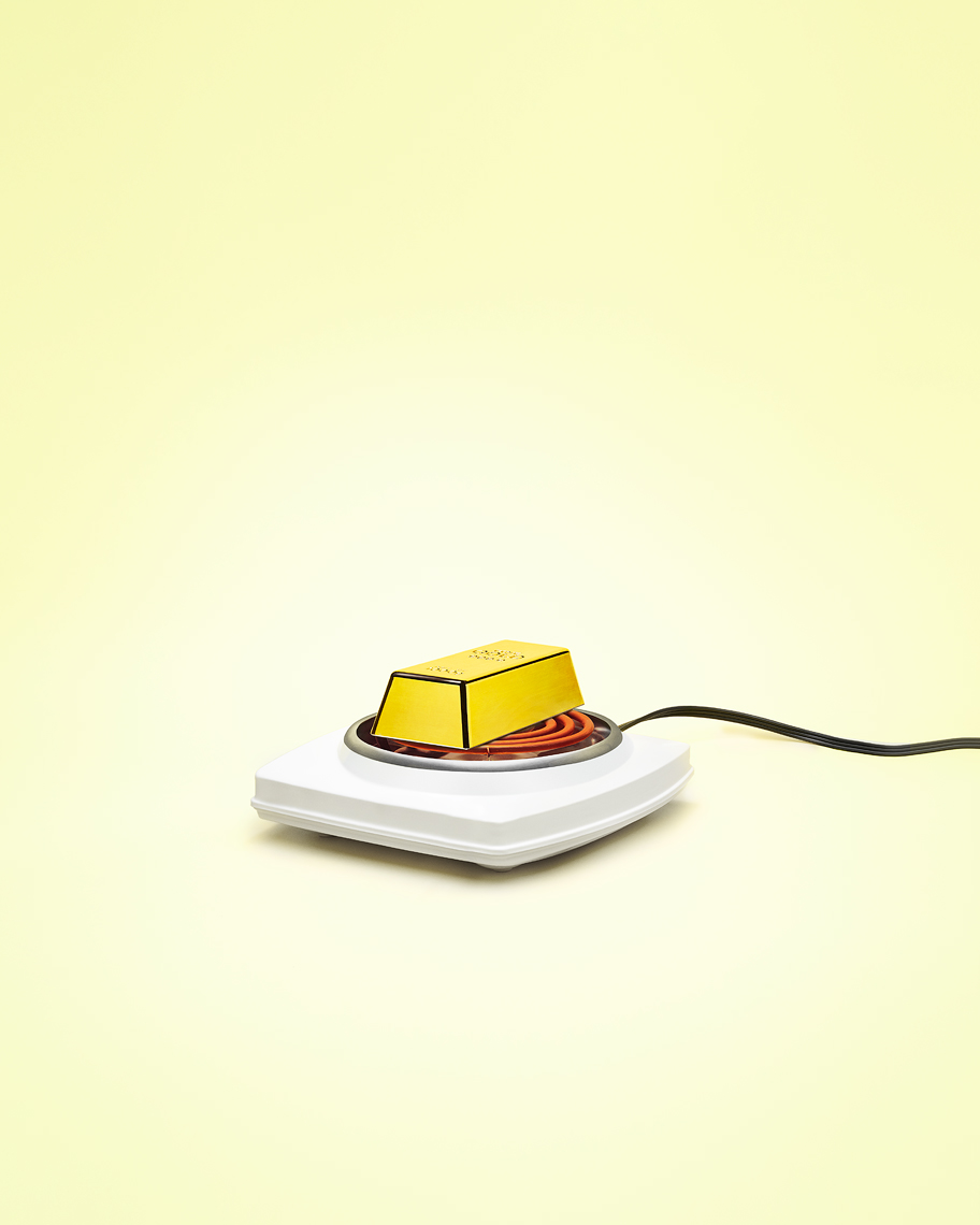 Gold by Vancouver based conceptual photographer Jens Kristian Balle